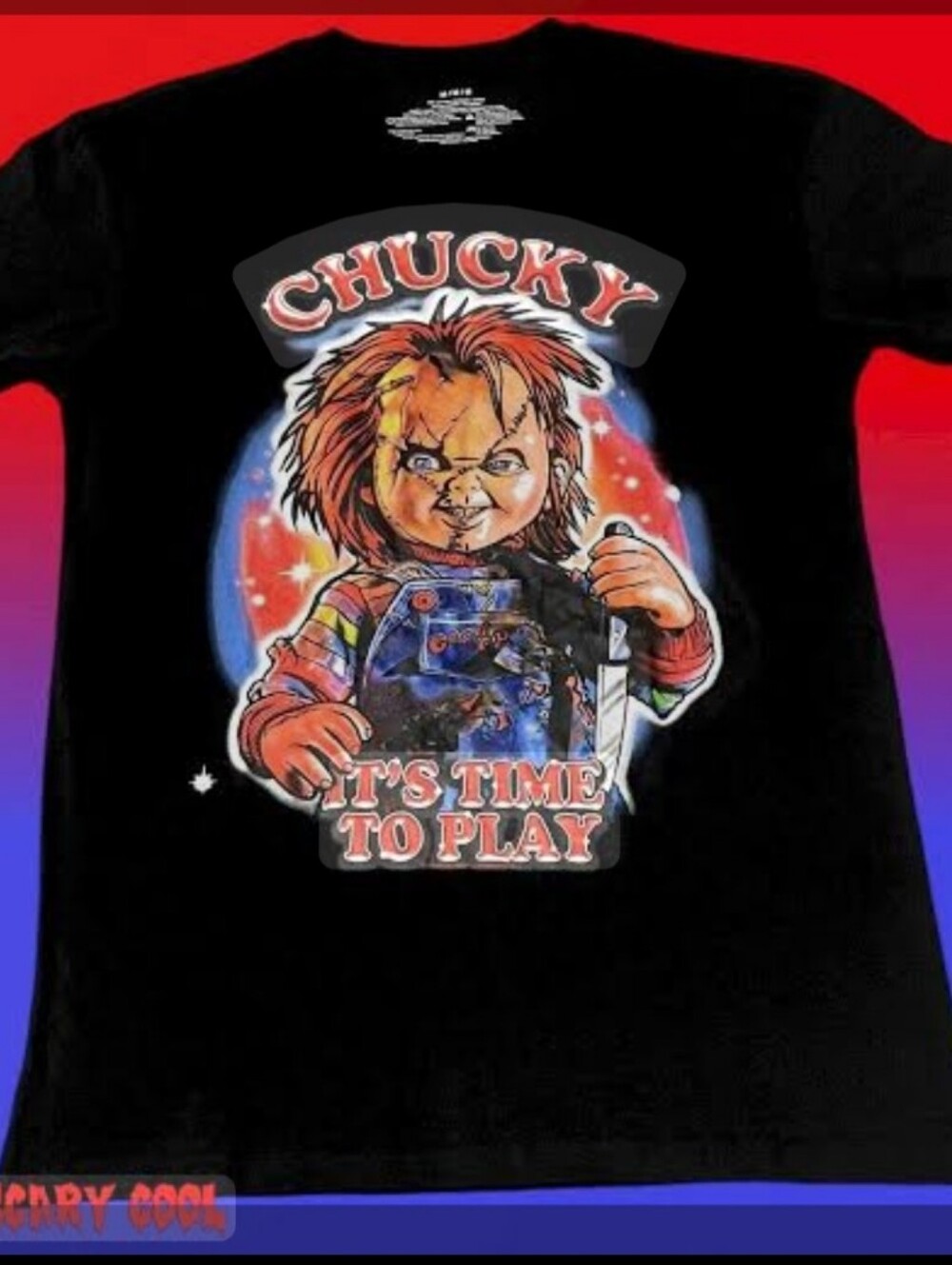 Men's Chucky “It’s Time to Play” Graphic Tee